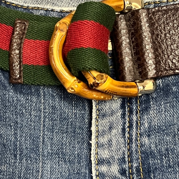 SALE - Authentic Gucci Belt -DRing 44inches long - Picture 4 of 14